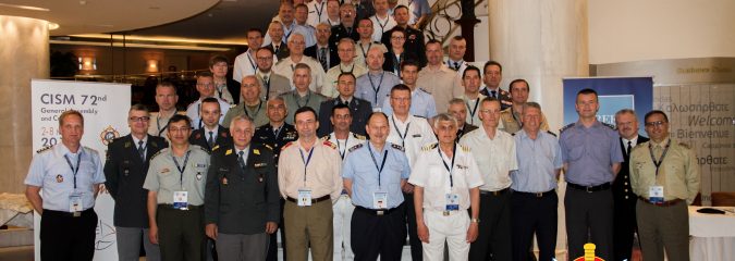 CISM European Conference Participants at the General Assembly in Athens
