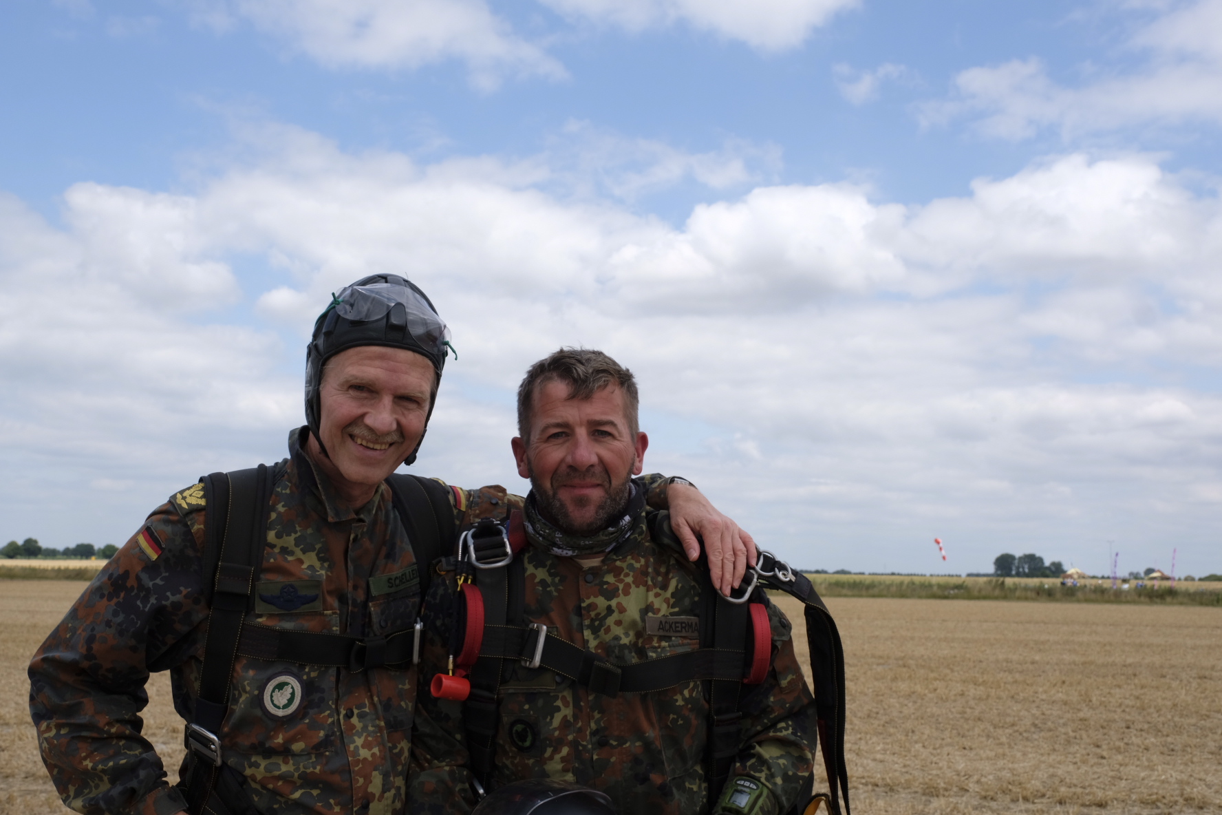 Tandem Jump Of The Inspector Joint Support Service Of The German Bundeswehr Cism Europe