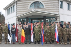 Udeleženci CISM tekmovanja v orientaciji